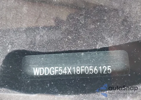 2008 Mercedes-Benz C 300 Luxury/Sport from USA, damaged, VIN WDDGF54X18F056125